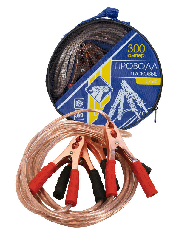 Провод прикуривателя 300А, L=2,5м МАЯКАВТО 300ма