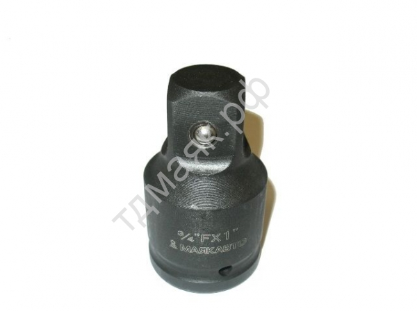 Переходник ударный с отверстием 3/4