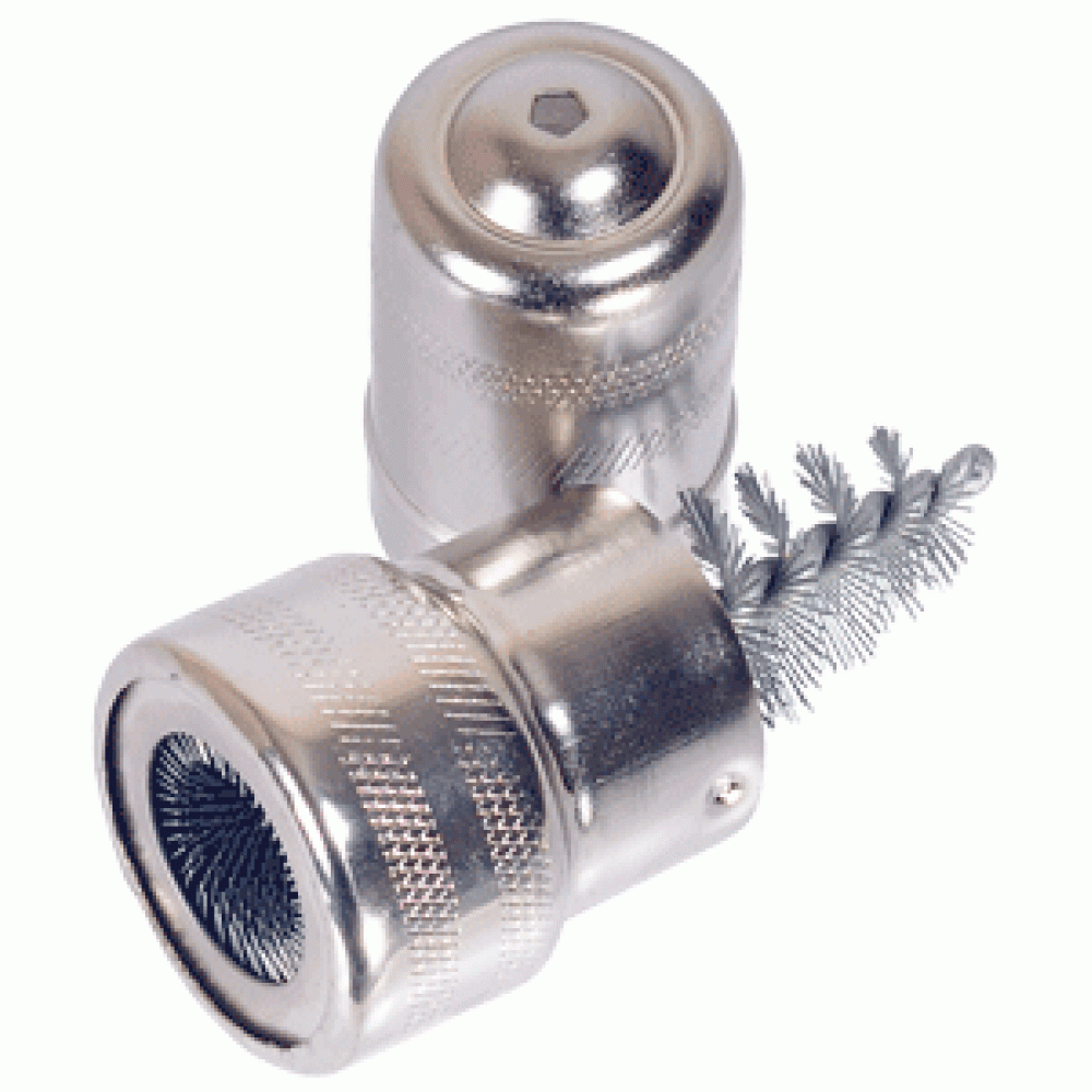 Зачистка контактов АКБ с ёршиком L=95мм МАЯКАВТО 4735м