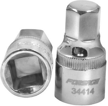 Головка бита 6-гранная 12мм 1/2" Forsage F-34412