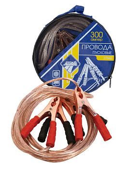 Провод прикуривателя 300А, L=2,5м ТДМ 300ма