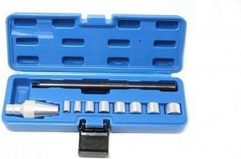 Набор инструментов для центровки сцепления (10.95-24.9мм), в кейсе Forsage F-917T2D