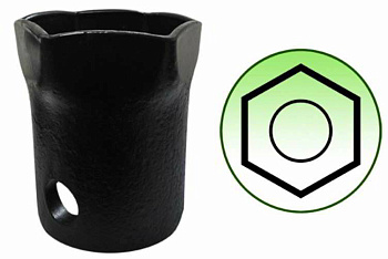 Ключ ступицы 70мм 6гр.ТДМ 7061ма