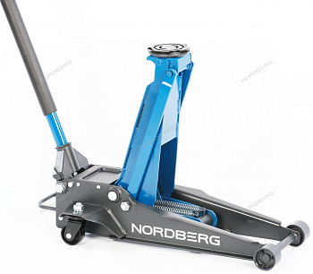 Домкрат подкатной гидравлический низкопрофильный 3 т. (75-510 мм.) NORDBERG N32034