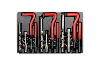 Набор инструментов и футорок для восстановления резьбы М6x1, М8x1,25, М10x1,25 88пр МС MST04170