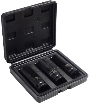 Набор головок ударных 1/2" тонкостенных 3пр. 6-гр (17,19,21мм) в кейсе Forsage F-4032TH