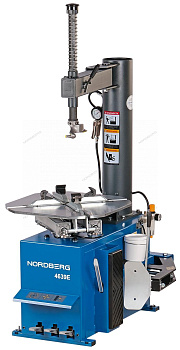 Станок шиномонтажный 220V п/автомат, односкоростн, зажимы 12-24", синий NORDBERG 4639E (B)