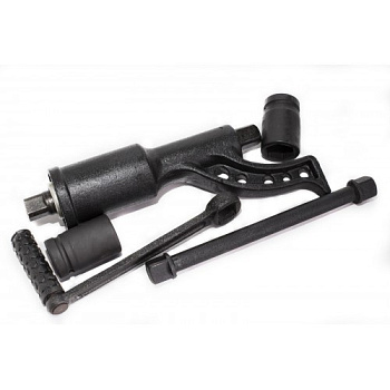 Гайковерт ручной 1" УКМ 4800 Нм 1:68 с головками 32, 33 мм.  LT-K33 LA5368