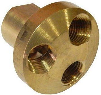 Разветвитель резьбовой на 3 выхода внутр. резьба 1/4" Partner SP007A/1