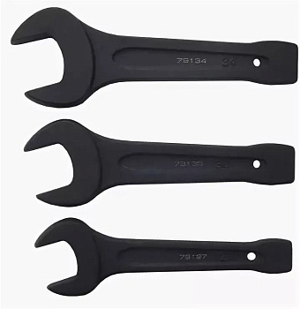 Ключ рожковый ударный односторонний 100мм FORCEKRAFT FK-791100