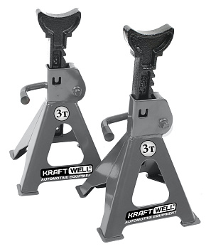 Стойка (подставка) механическая под машину 3 т KraftWell KRWJS3