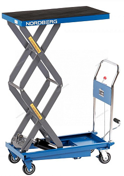 Подъемный стол гидравлический тележка (подъемная платформа) NORDBERG N3T500