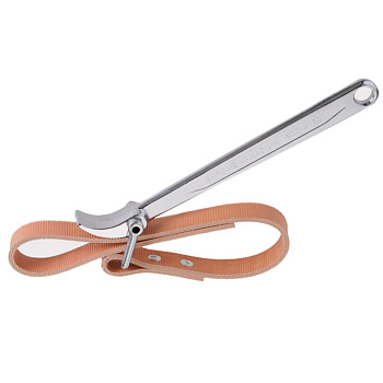 Съемник масляных фильтров ленточный с рычагом 225мм ТДМ 61908