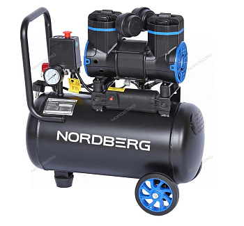 Компрессор поршневой безмасляный, объем 18 л, 170л/мин NORDBERG NCEO10/170