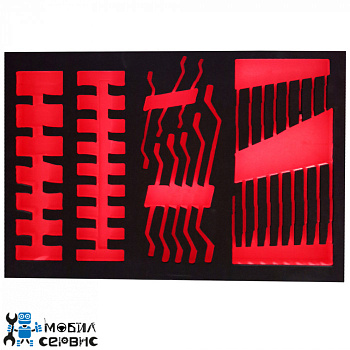 Ложемент для гнуто-накидных, комбинированных ключей с храповым механизмом и глубоких головок