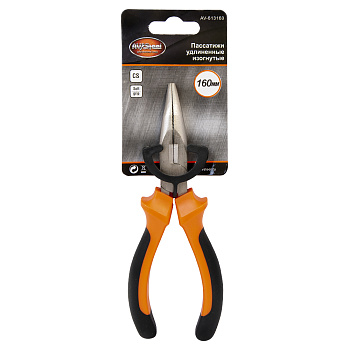 Длинногубцы 160мм удлиненные  AV Steel AV-613160