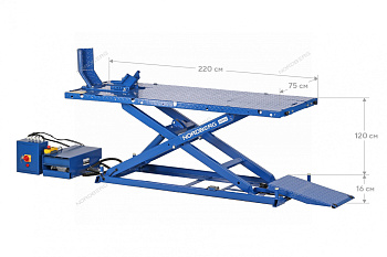 Подъемник для мотоциклов, 1000 кг NORDBERG N4M2