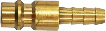 Штуцер для быстроразъема "елочка" 12мм (латунный) Forsage F-BSE2-5PH