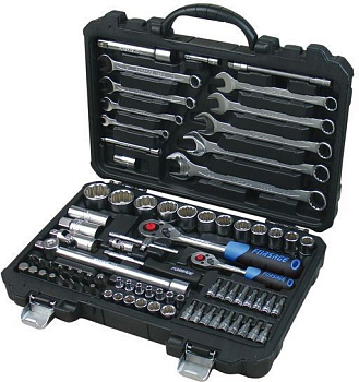 Набор инструмента  82пр. 1/4"&1/2" (12-гр.)(4-32мм) Forsage F-4821-9