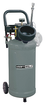 Нагнетатель масла мобильный с пневмоприводом KraftWell  KRW1910N