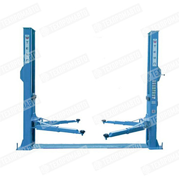 Подъёмник 2-х стоечный с нижней синхронизацией 4 т. В TEMP TD4000R  220V