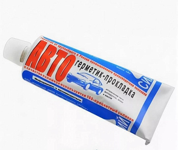 Герметик-прокладка АВТО КЗГ (г. Казань) термостойкий силиконовый 60г 11244