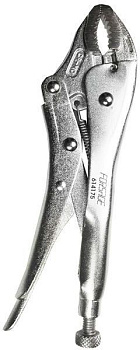 Зажим гейферный с "овальными губками" "Profi" 7"-175мм, в блистере Forsage F-614175(614B175)