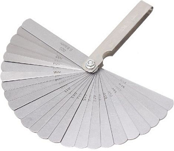 Набор щупов 26пр. (0.038-0.635мм), в чехле Forsage F-04517