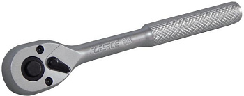 Трещотка 1/4" (72зуб) L-150мм реверсивная  с накаткой Forsage F-80224