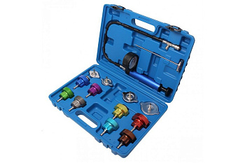 Набор приспособлений для тестирования систем охлаждения 14 предметов (0-2.5bar) ТДМ 4006вт