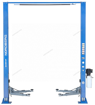 Подъёмник 2-х стоечный с верхней синхронизацией 4 т  ручные стопора, 220 В NORDBERG N4120H-4B_220V