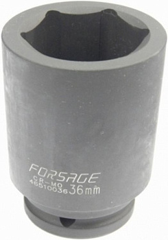 Головка ударная глубокая  24мм (6гр.) 1" Forsage F-48510024