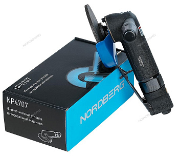 Пневмошлифмашина угловая (болгарка) 5" 11000 об/мин NORDBERG NP4707