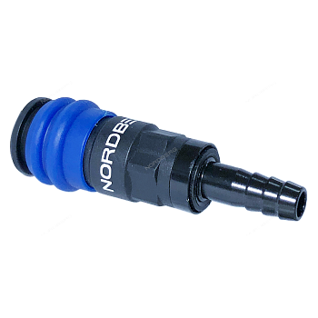 Соединительная розетка композитная для шланга 10 мм NORDBERG NKF10