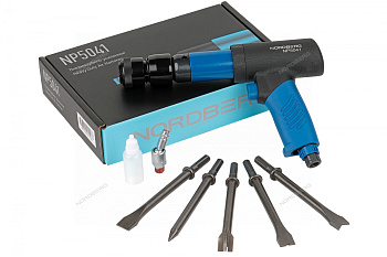 Пневмозубило 2200 уд/мин усиленное , 234 мм с быстросъемным держателем NORDBERG NP5041