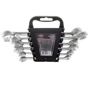 Набор ключей разрезных 8-22мм 6 пр. AV Steel AV-033060