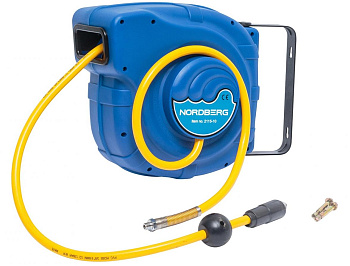 Шланг на самоскручивающейся катушке NORDBERG 2115-10 