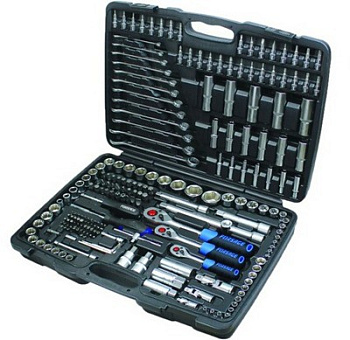 Набор инструмента 215пр. 1/4"&3/8"&1/2" (6гр.) (4-32мм) Forsage F-42152-5