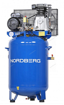 Компрессор воздушный поршневой  (446 л/мин, 150 л/бак, 220 В) NORDBERG NCEV150/480