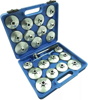 Набор съемников для масляных фильтров 23пр. (крышки) Forsage F-61923