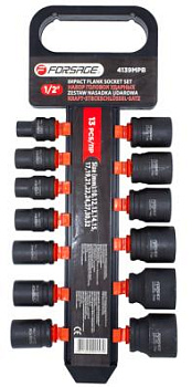 Набор головок ударных 1/2" 13пр.  (10-32мм) Forsage F-4139MPB