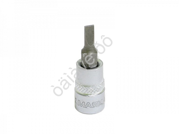 Головка бита шлицевая SL4 L-37мм 1/4" ТДМ 3233704