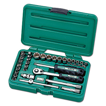 Набор инструмента 1/4", 30 предметов, HONITON 112030R