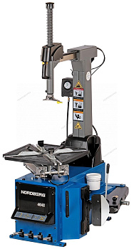 Шиномонтажный автоматический станок 12-28" 380В 2 скорости стол с накладками, педаль NORDBERG 4642(B
