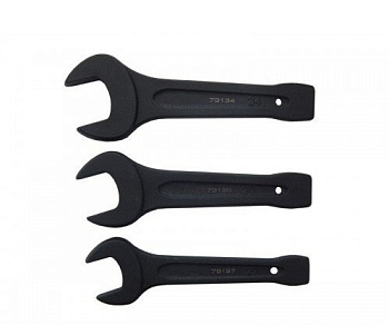 Ключ рожковый ударный односторонний 75мм FORCEKRAFT FK-79175