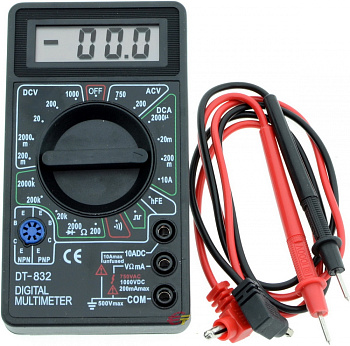 Мультиметр электронный 832
