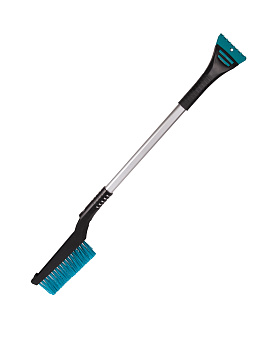 Щётка для снега со скребком 64-89 см, телескопическая AUTOVIRAZH AV-2127