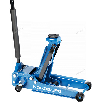 Домкрат подкатной гидравлический 3,5 т,  98- 535 мм, NORDBERG N3204