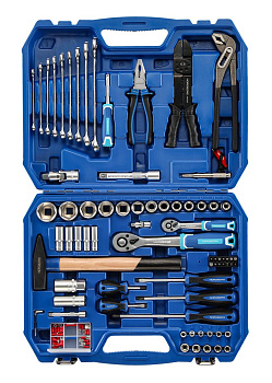Набор инструмента 100 пр. 1/2'', 1/4'' (6гр.) NORDBERG 2496100C