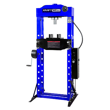 Пресс гидравлический  30 тонн с ножным приводом KraftWell KRWPR30F